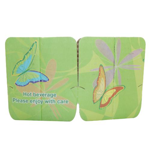 Coffee Sleeves - Tulip Cup Jackets - Cheerful Green - 1,000 ct-Cup Accessories-Karat-Restaurant Supply Drop