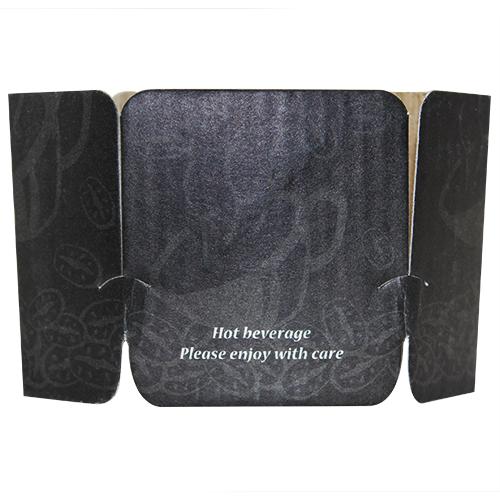 Coffee Sleeves - Tulip Cup Jackets - Ebony - 1,000 ct-Cup Accessories-Karat-Restaurant Supply Drop