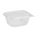 Compostable 16oz Hinged Deli Containers - Eco-Friendly Medium 16 oz Hinged Deli Box - 200 count-To-Go Packaging-Karat-Restaurant Supply Drop