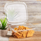Compostable 32 oz Hinged Deli Containers - Eco-Friendly Oversized Hinged Deli Boxes - 200 count-To-Go Packaging-Karat-Restaurant Supply Drop