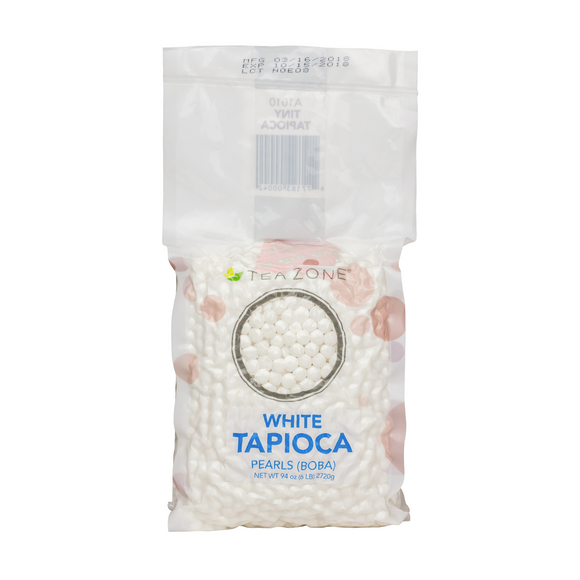 Crystal Boba - Tea Zone White Pearl Boba Tapioca - Case of Agar Boba-Tea Zone
