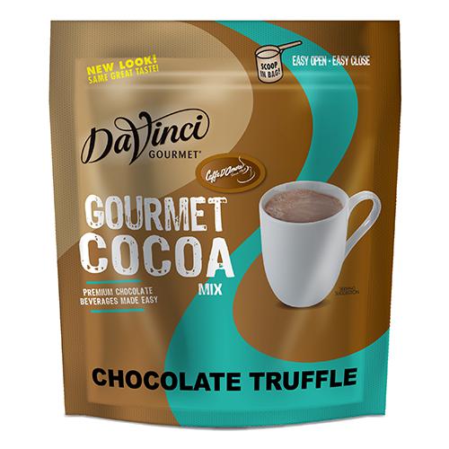 DaVinci Chocolate Truffle Gourmet Cocoa Mix (2 lbs) - Formerly Caffe D'Amore-Powdered Base-DaVinci Gourmet-Restaurant Supply Drop