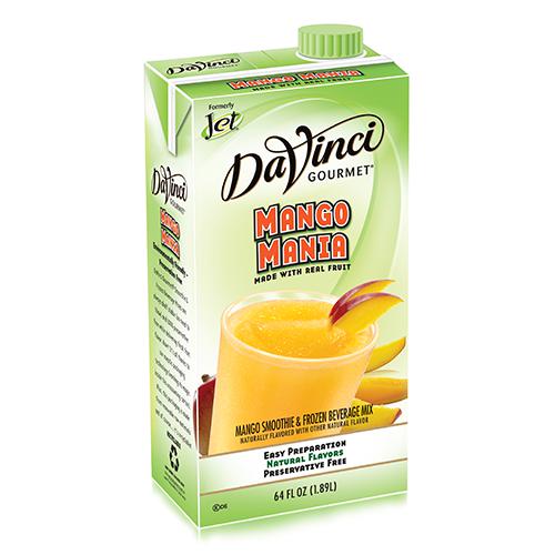 DaVinci Mango Mania Fruit Smoothie Mix (64oz)-Liquid Base & Purees-DaVinci Gourmet-Restaurant Supply Drop