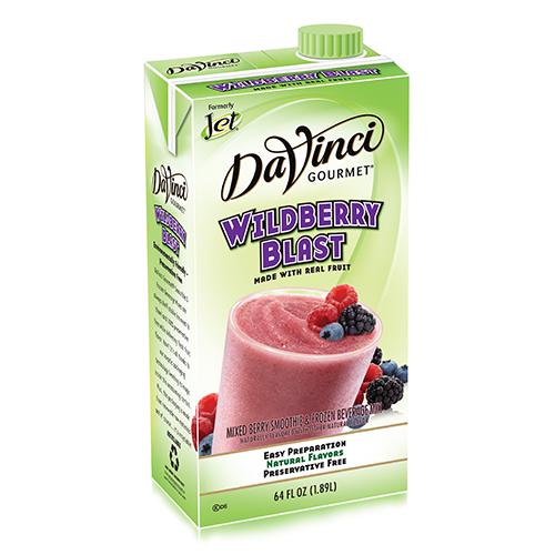 DaVinci Wildberry Blast Fruit Smoothie Mix (64oz)-Liquid Base & Purees-DaVinci Gourmet-Restaurant Supply Drop