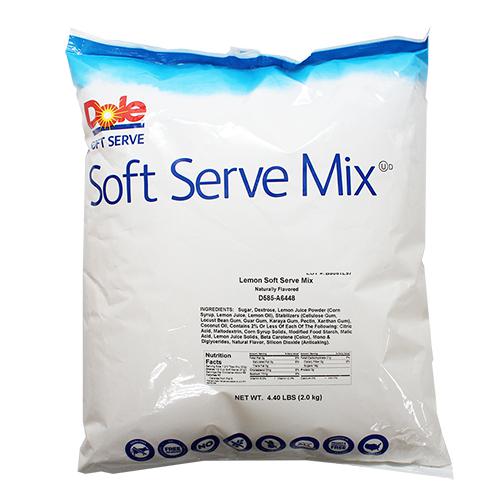 Dole Soft Serve Mix - Lemon (4.4 lbs)-Dessert Mixes-Dole-Restaurant Supply Drop