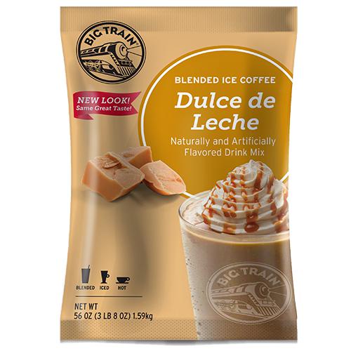Dulce De Leche Blended Ice Coffee - Big Train Mix - Bag 3.5 pounds-Powdered Base-Big Train-Restaurant Supply Drop