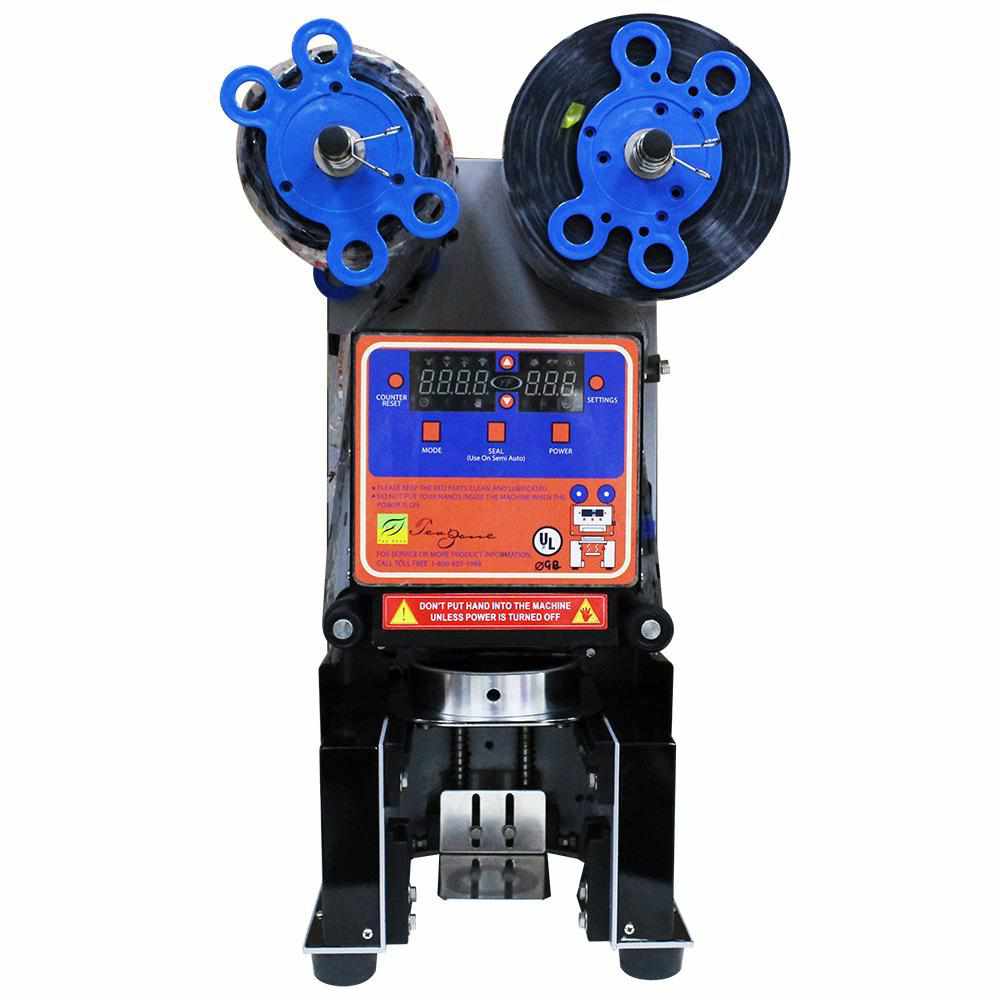 ET-99 Plastic Cup Sealing Machine (98mm) Automatic Cup Sealing Machine-Smallwares-Karat-Restaurant Supply Drop