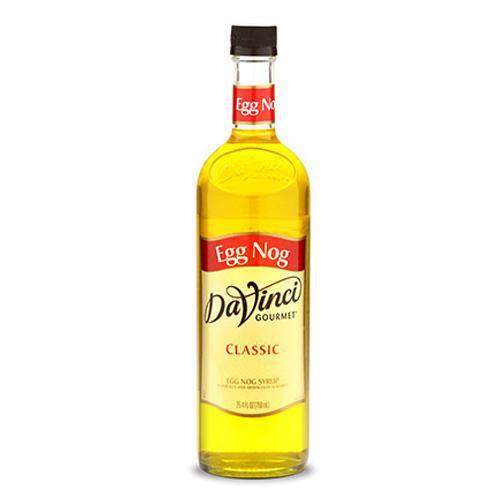 Egg Nog DaVinci Syrup Bottle - 750mL-Syrups-DaVinci Gourmet-Restaurant Supply Drop