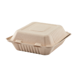 Extra Large Biodegradable Take Out Boxes - Karat Earth 9x9 Bagasse Containers - 200 ct-To-Go Packaging-Karat-Restaurant Supply Drop
