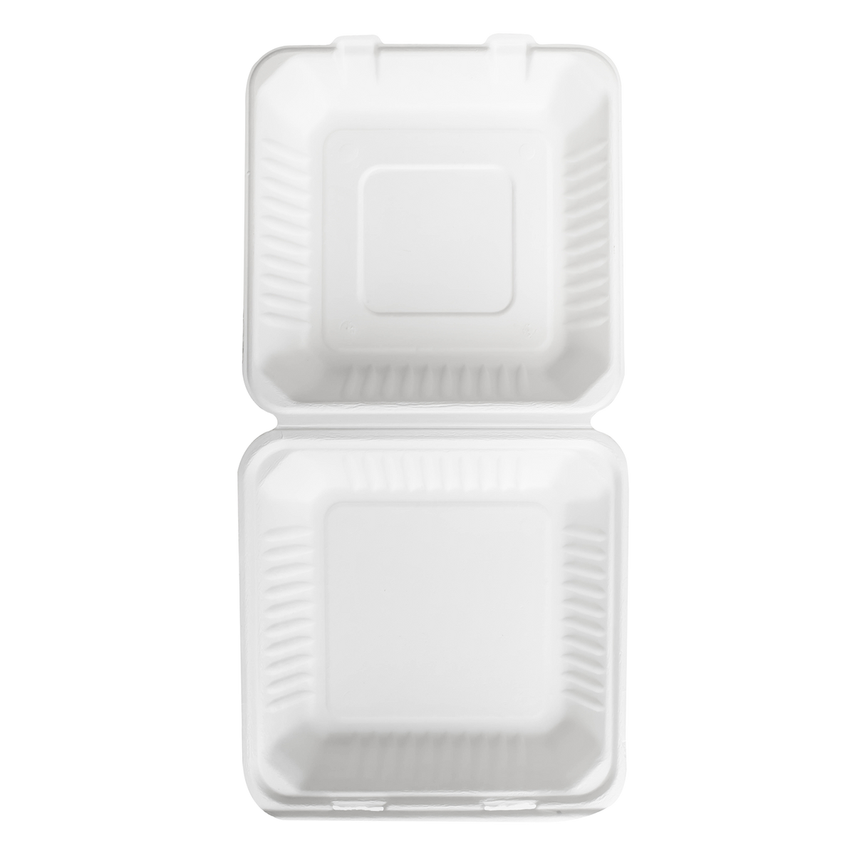 Extra Large Compostable Food Container - Karat Earth 9x9 Bagasse Containers - 200 ct-To-Go Packaging-Karat-Restaurant Supply Drop