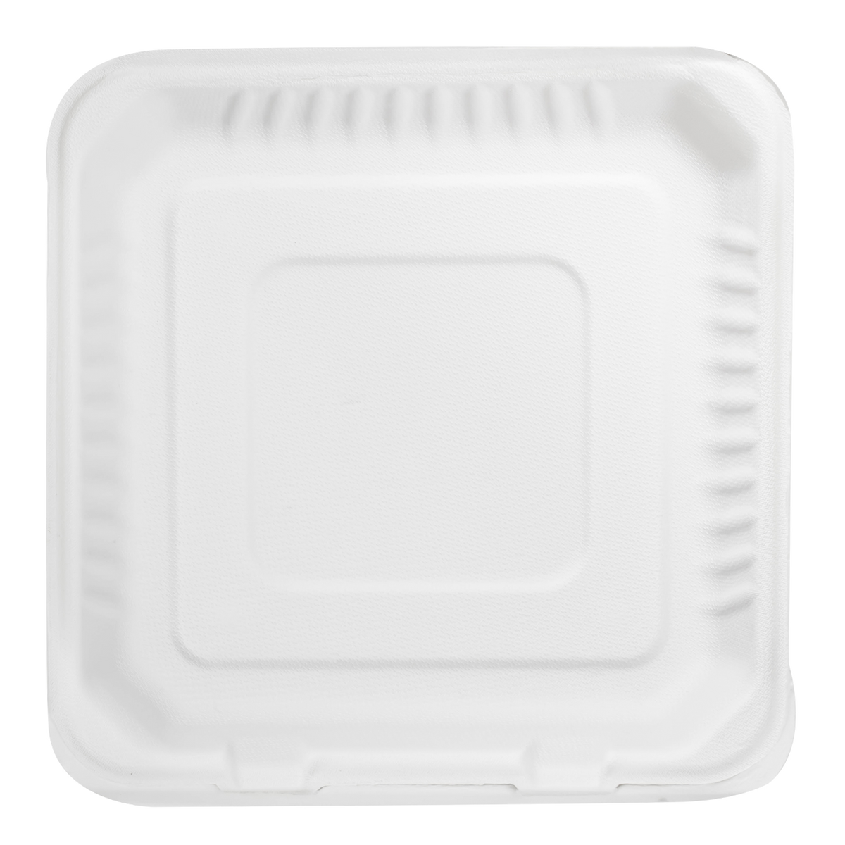 Extra Large Compostable Food Container - Karat Earth 9x9 Bagasse Containers - 200 ct-To-Go Packaging-Karat-Restaurant Supply Drop