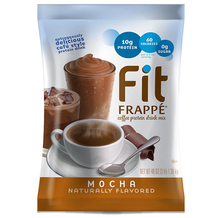 Fit Frappe Protein Drink - Big Train Mix Mocha (3 lbs)-Powdered Base-Big Train-Restaurant Supply Drop