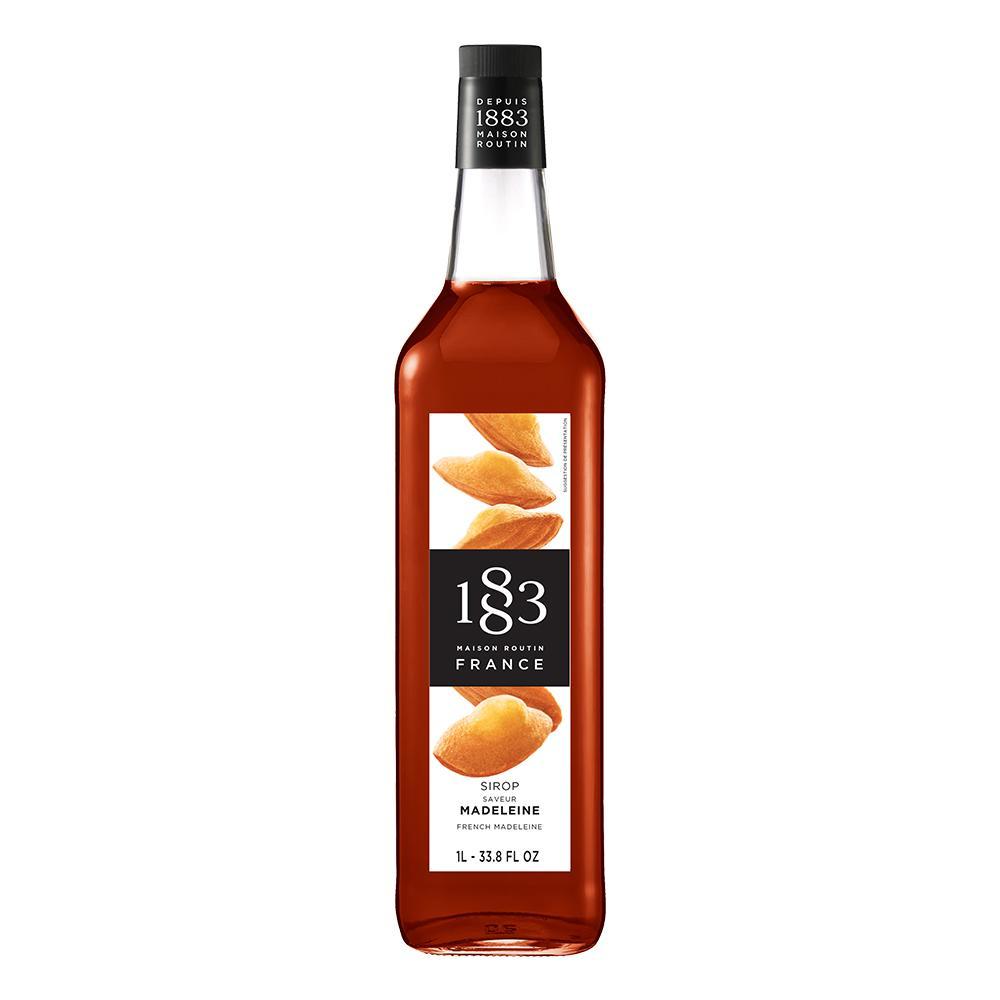 French Madeleine Syrup 1883 Maison Routin - 1 Liter Bottle-Syrups-1883 Maison Routin-Restaurant Supply Drop