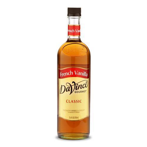 French Vanilla DaVinci Gourmet Syrup Bottle - 750mL-Syrups-DaVinci Gourmet-Restaurant Supply Drop