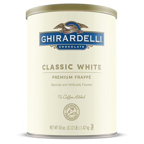 Ghirardelli Classic White Frappe (3.12 lbs)-Powdered Base-Ghirardelli-Restaurant Supply Drop