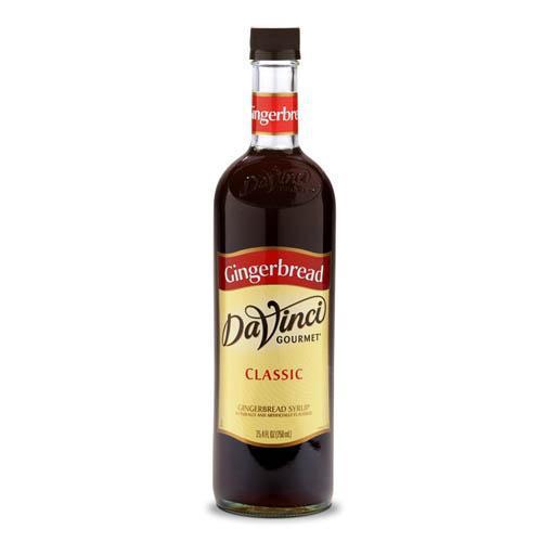 Gingerbread DaVinci Syrup Bottle - 750mL-Syrups-DaVinci Gourmet-Restaurant Supply Drop