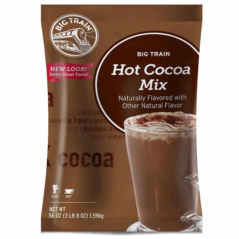 Hot Coco - Big Train Mix - Bag 3.5 pounds-Powdered Base-Big Train-Restaurant Supply Drop