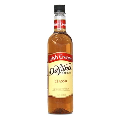 Irish Cream DaVinci Gourmet Syrup Bottle - 750mL-Syrups-DaVinci Gourmet-Restaurant Supply Drop
