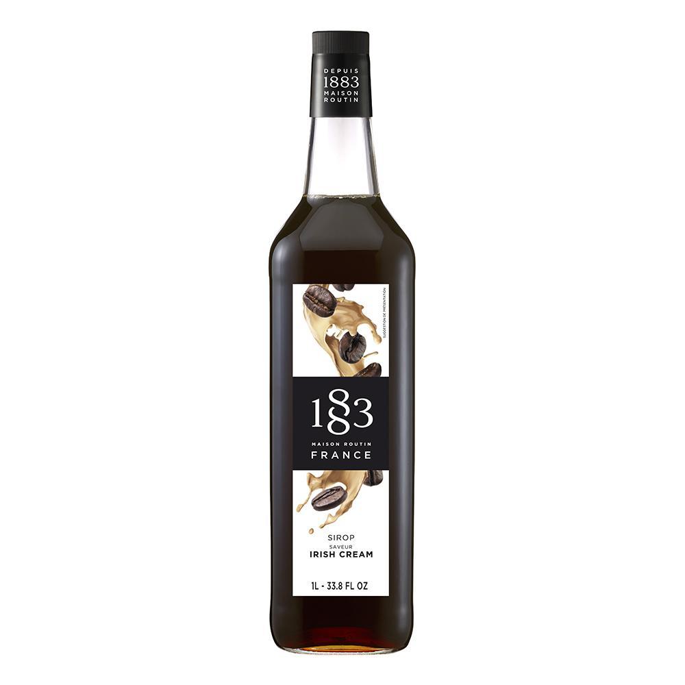 Irish Cream Syrup 1883 Maison Routin - 1 Liter Bottle-Syrups-1883 Maison Routin-Restaurant Supply Drop