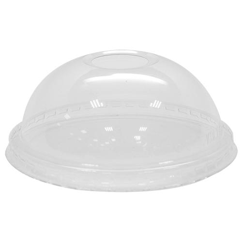 Karat 104.5mm PET Dome Lids - 600 ct-Cups & Lids-Karat-Restaurant Supply Drop