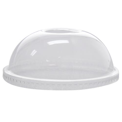 Karat 107mm PET Dome Lids - 500 ct-Cups & Lids-Karat-Restaurant Supply Drop