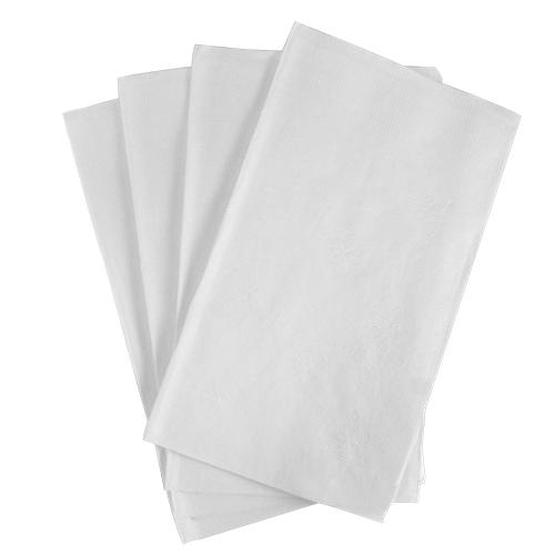 Karat 15"x17" 2 Ply Dinner Napkins - White - 3,000 ct-Napkins-Karat-Restaurant Supply Drop