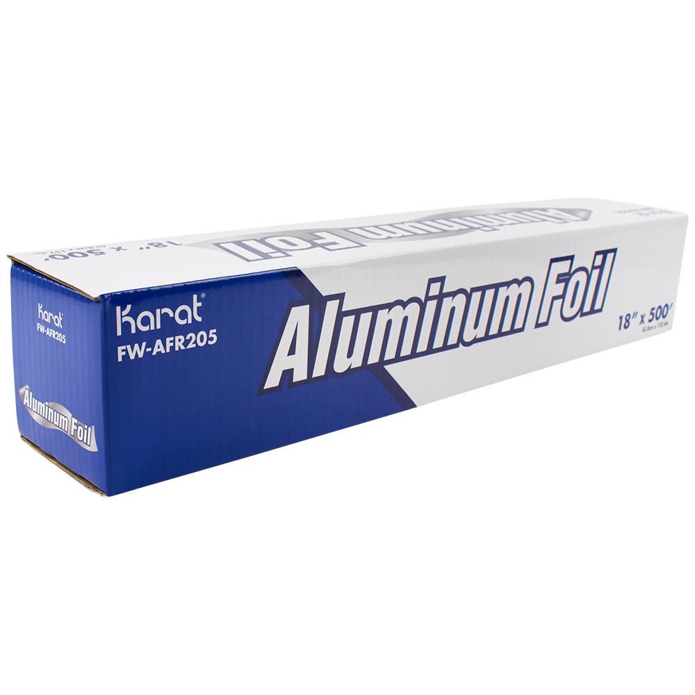 Karat 18"x 500' Standard Aluminum Foil Roll-Food Preparation-Karat-Restaurant Supply Drop