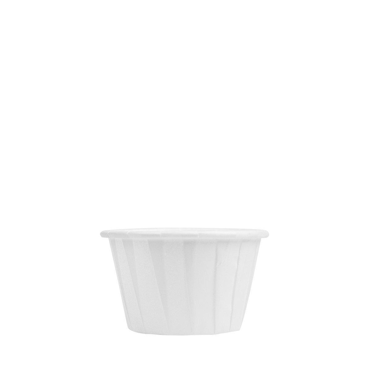 Karat 1.25oz Paper Portion Cups - 5,000 ct-Food Preparation-Karat-Restaurant Supply Drop