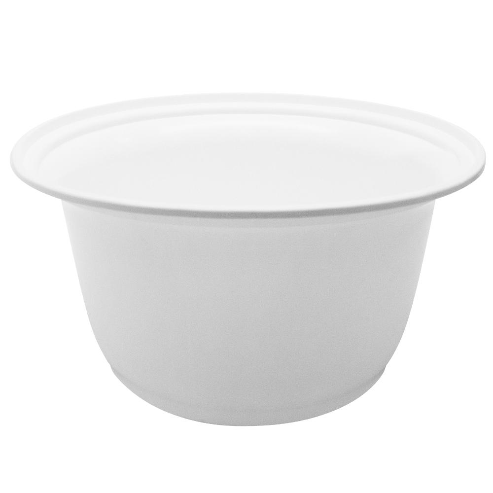 Karat 36oz PP Injection Molding Bowl - White - 300 ct-Bowls & Plates-Karat-Restaurant Supply Drop