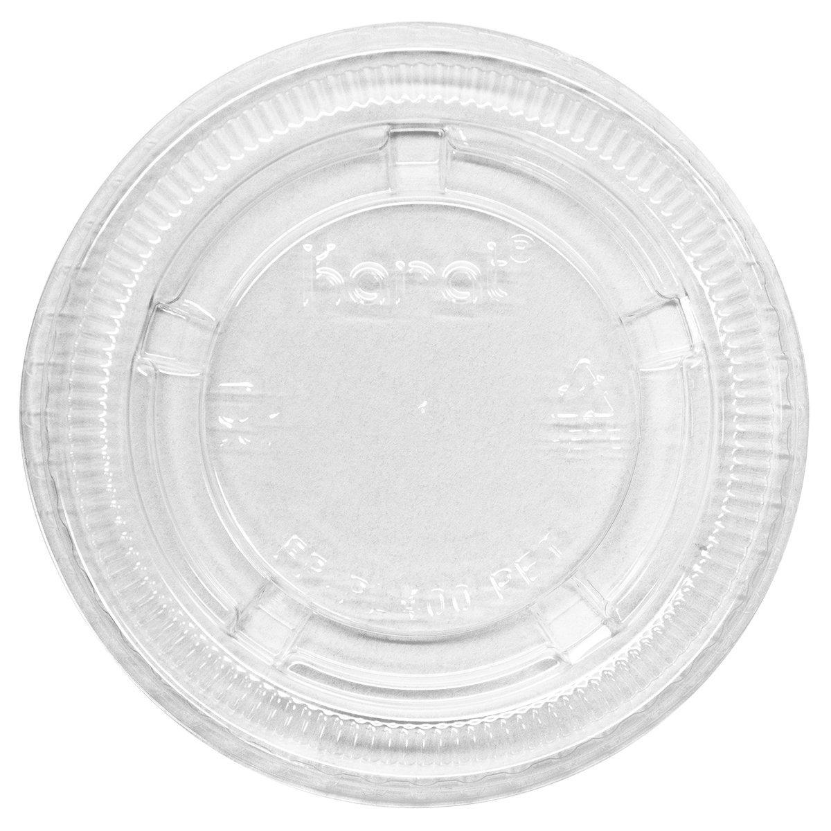 Karat 3.25 - 5.5oz PET Portion Cup Lids - 2,500 ct-To-Go Packaging-Karat-Restaurant Supply Drop