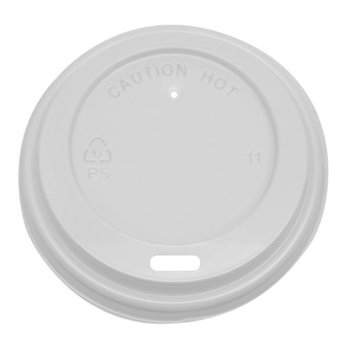 Karat 8oz Sipper Dome Lids - White (80mm) - 1,000 ct-Cups & Lids-Karat-Restaurant Supply Drop