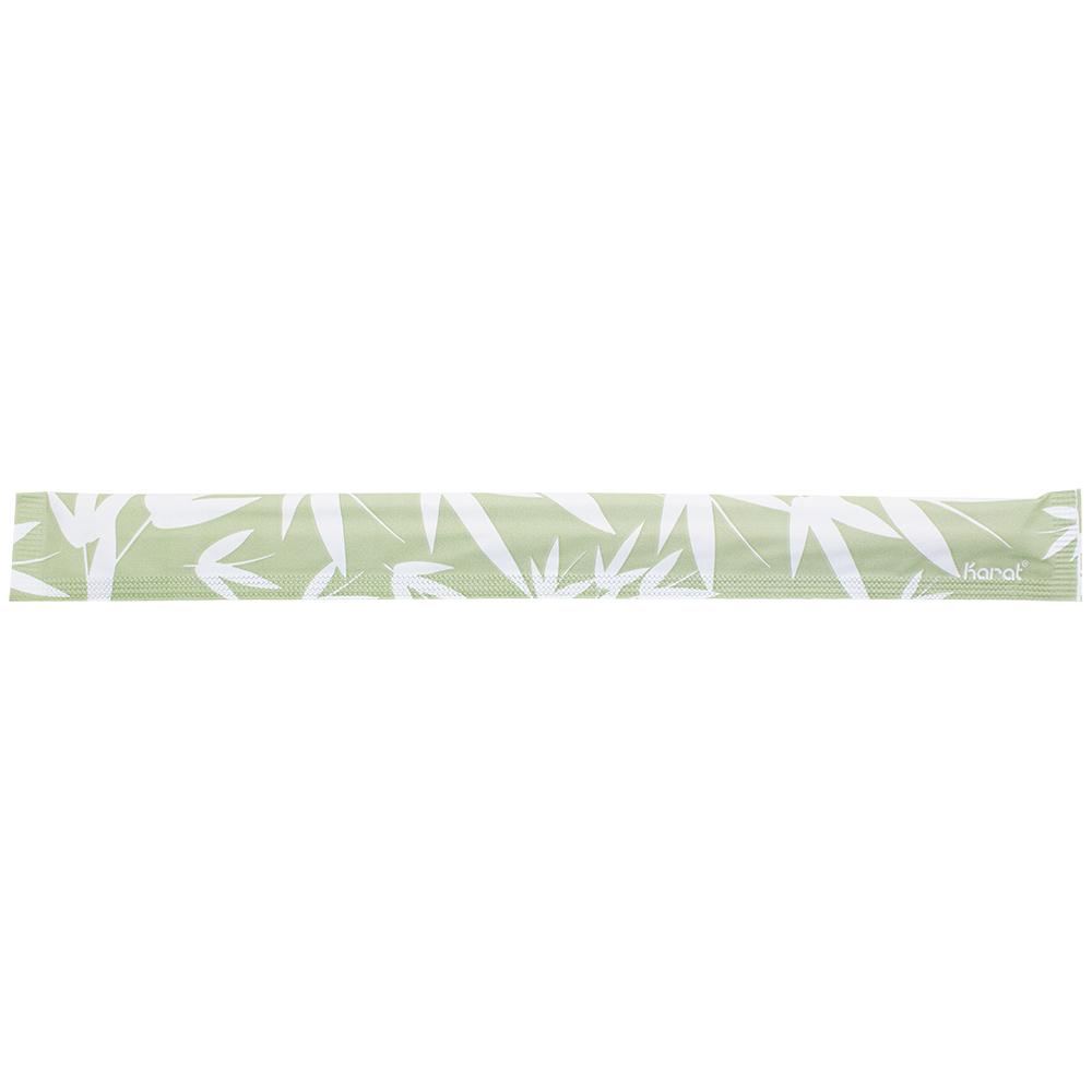 Karat 9" Paper Wrapped Bamboo Chopsticks - Bamboo-Utensils-Karat-Restaurant Supply Drop