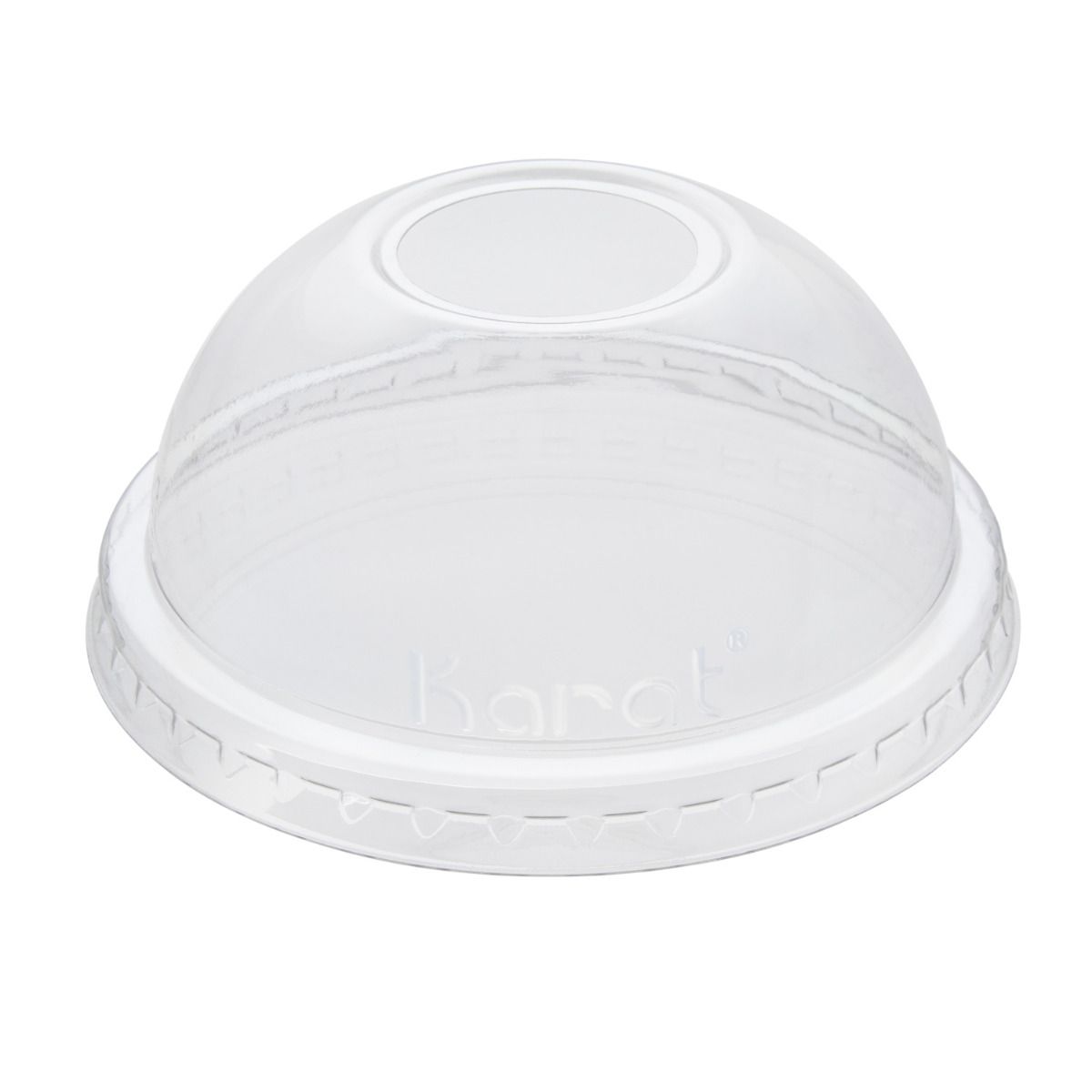 Karat 90mm PET Dome Lids -1,000 ct-Cups & Lids-Karat-Restaurant Supply Drop