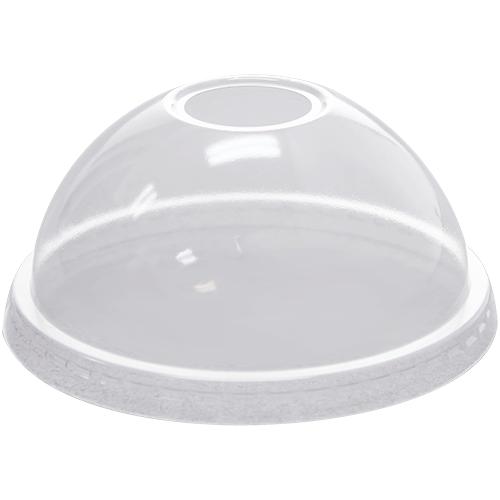 Karat 92mm PET Dome Lids - 1,000 ct-Cups & Lids-Karat-Restaurant Supply Drop