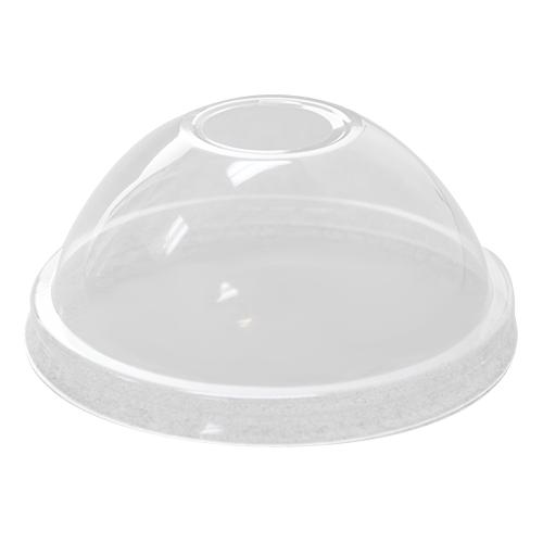 Karat 95mm PP Dome Lids - 2,000 ct-Cups & Lids-Karat-Restaurant Supply Drop