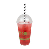 Karat Earth 10.25" Giant Paper Spiral Straws (7mm) Wrapped - Black & White (1,200 ct)-Paper Straws-Restaurant Supply Drop-Restaurant Supply Drop