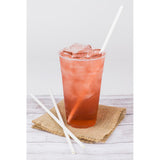 Karat Earth 10.25" Jumbo Paper Paper Straw (5mm) Wrapped - White (1,200 ct)-Paper Straws-Restaurant Supply Drop-Restaurant Supply Drop