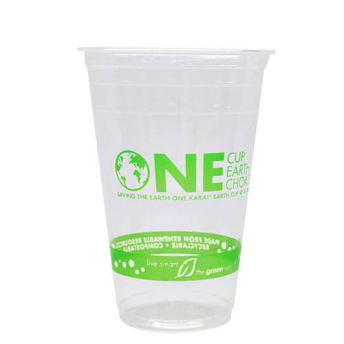 Karat Earth 20oz PLA Eco-Friendly Cup - Generic (98mm) - 1,000 ct-Cups & Lids-Karat-Restaurant Supply Drop