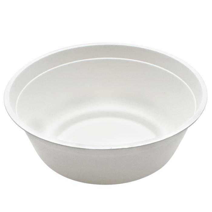 Karat Earth 32oz Compostable Bagasse Rice & Salad Bowls - 500 ct-Bowls & Plates-Karat-Restaurant Supply Drop