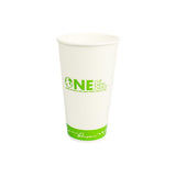 Karat Earth 32oz Eco-Friendly Paper Cold Cups - One Cup, One Earth - 104.5mm - 600 ct-Cups & Lids-Karat-Restaurant Supply Drop