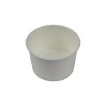 Karat Earth 4 oz. Eco-Friendly paper Food Contaienrs - White (75.3mm) - 1,000 ct-To-Go Packaging-Karat-Restaurant Supply Drop