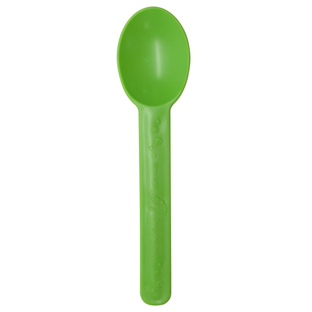 Karat Earth Heavy Weight Bio-Based Spoons - Green - 1,000 ct-Utensils-Karat-Restaurant Supply Drop