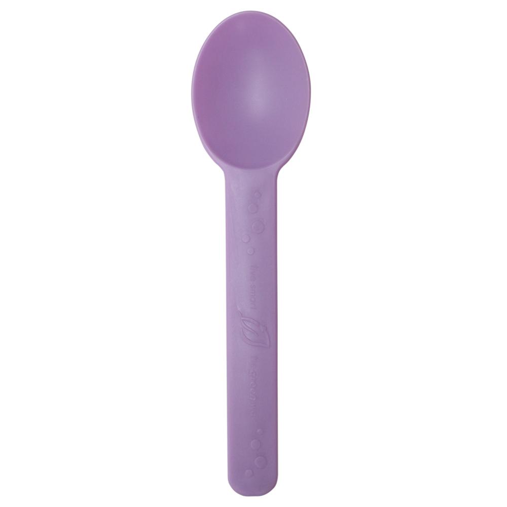 Karat Earth Heavy Weight Bio-Based Spoons - Lavender Purple - 1,000 ct-Utensils-Karat-Restaurant Supply Drop