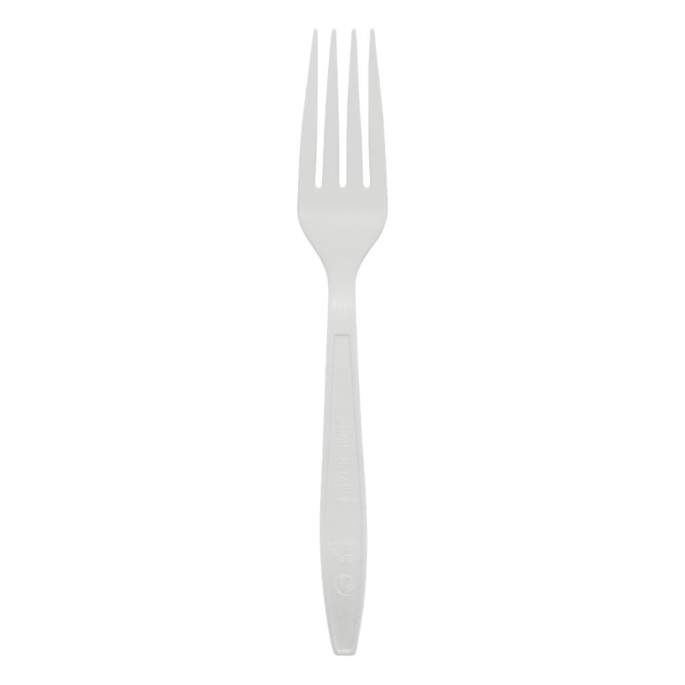 Karat Earth PLA Heavy Weight Compostable Forks - 1,000 ct-Utensils-Karat-Restaurant Supply Drop