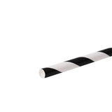 Karat Earth Stir Unwrapped Paper Stir Straw 5.25" (Black Spiral)-Paper Straws-Restaurant Supply Drop-Restaurant Supply Drop