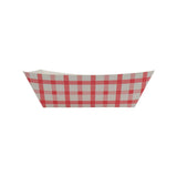 Karat Food Tray - Shepherd's Check (Red) - 1.0 lb-To-Go Packaging-Karat-Restaurant Supply Drop