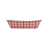 Karat Food Tray - Shepherd's Check (Red) - 2.0 lb-To-Go Packaging-Karat-Restaurant Supply Drop