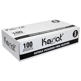Karat Nitrile Powder-Free Gloves (Blue) - Small - 1,000 ct-Gloves-Karat-Restaurant Supply Drop