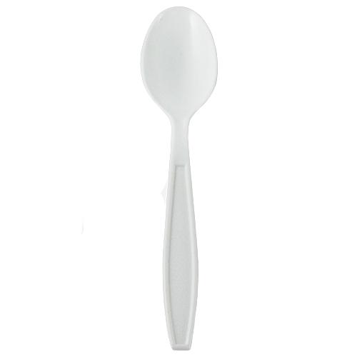 Karat PP Extra Heavy Weight Tea Spoons - White - 1,000 ct-Utensils-Karat-Restaurant Supply Drop