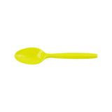 Karat PP Medium Weight Color Changing Tea Spoons - Yellow to Orange - 1,000 ct-Utensils-Karat-Restaurant Supply Drop